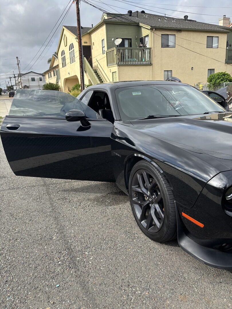 Dodge Challenger with ceramic tint