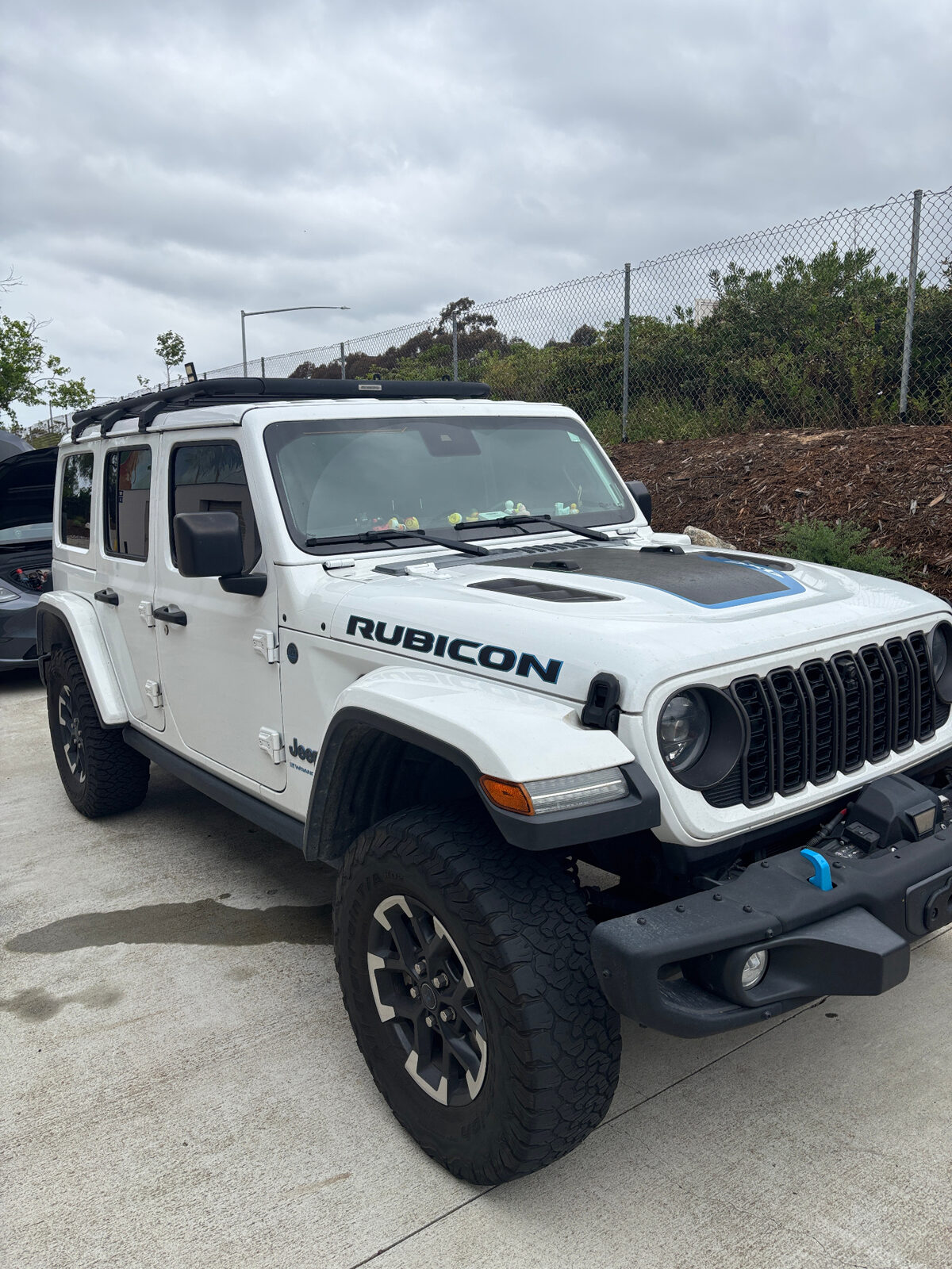 Jeep Wrangler Rubicon 4xe tinted in San Diego